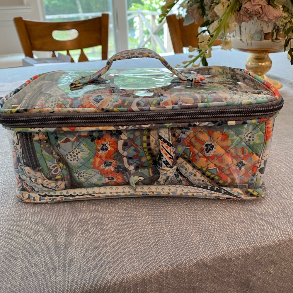 Vera Bradley 4 piece cosmetic bag pack
